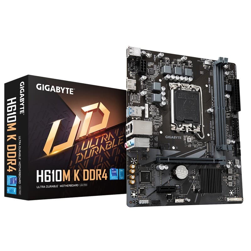 Motherboard Gigabyte Micro-ATX H610M K