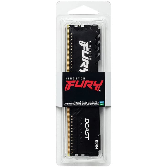 Memoria RAM Kingston FURY Beast Black DDR4 3200MHz 8GB CL16