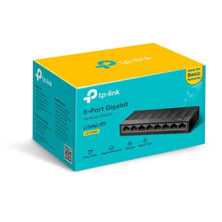 SWITCH GIGABIT DE 8 PUERTOS TP-LINK LS1008G